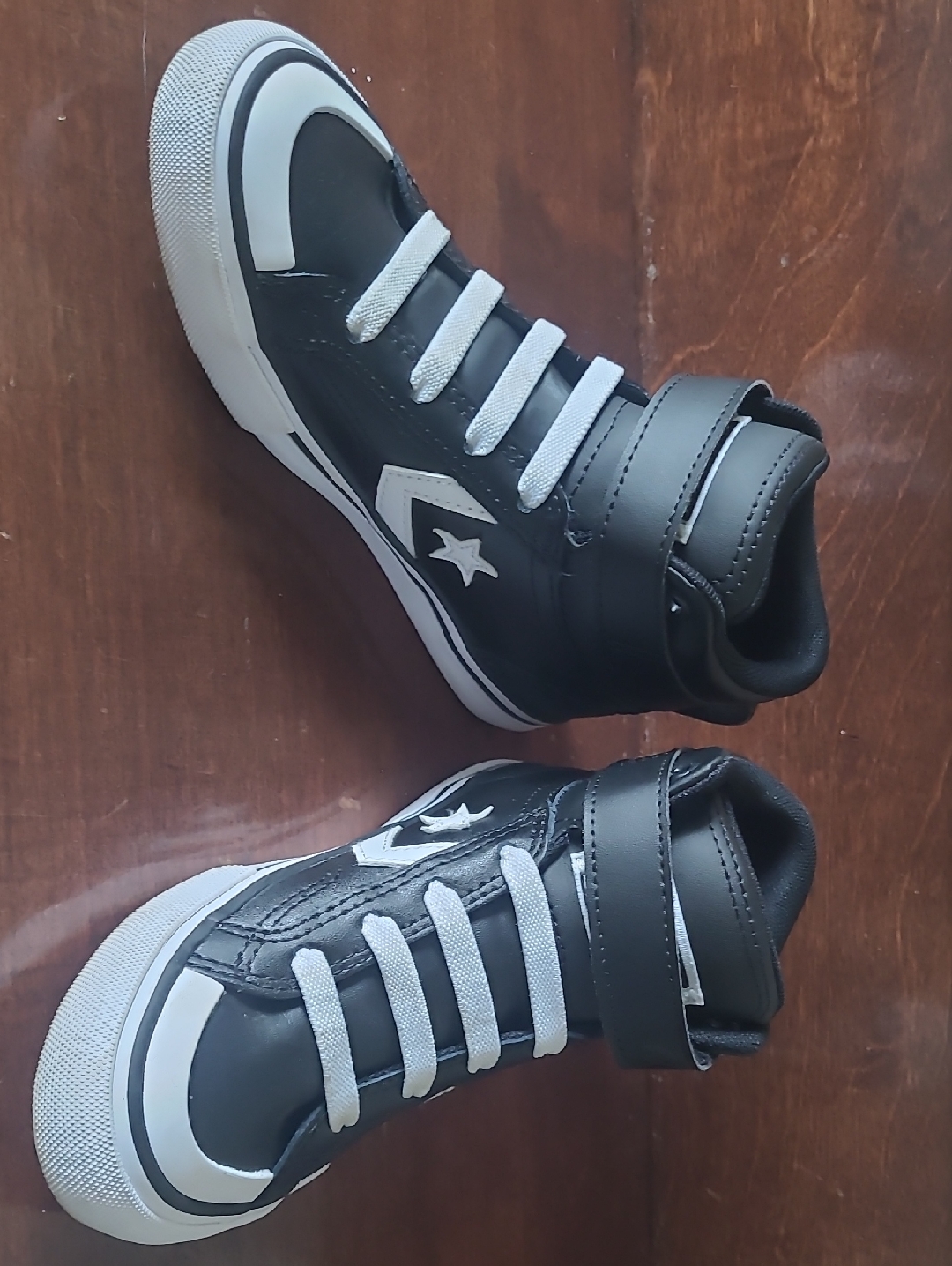 Converse Black And White Kids High-Top Sneakers